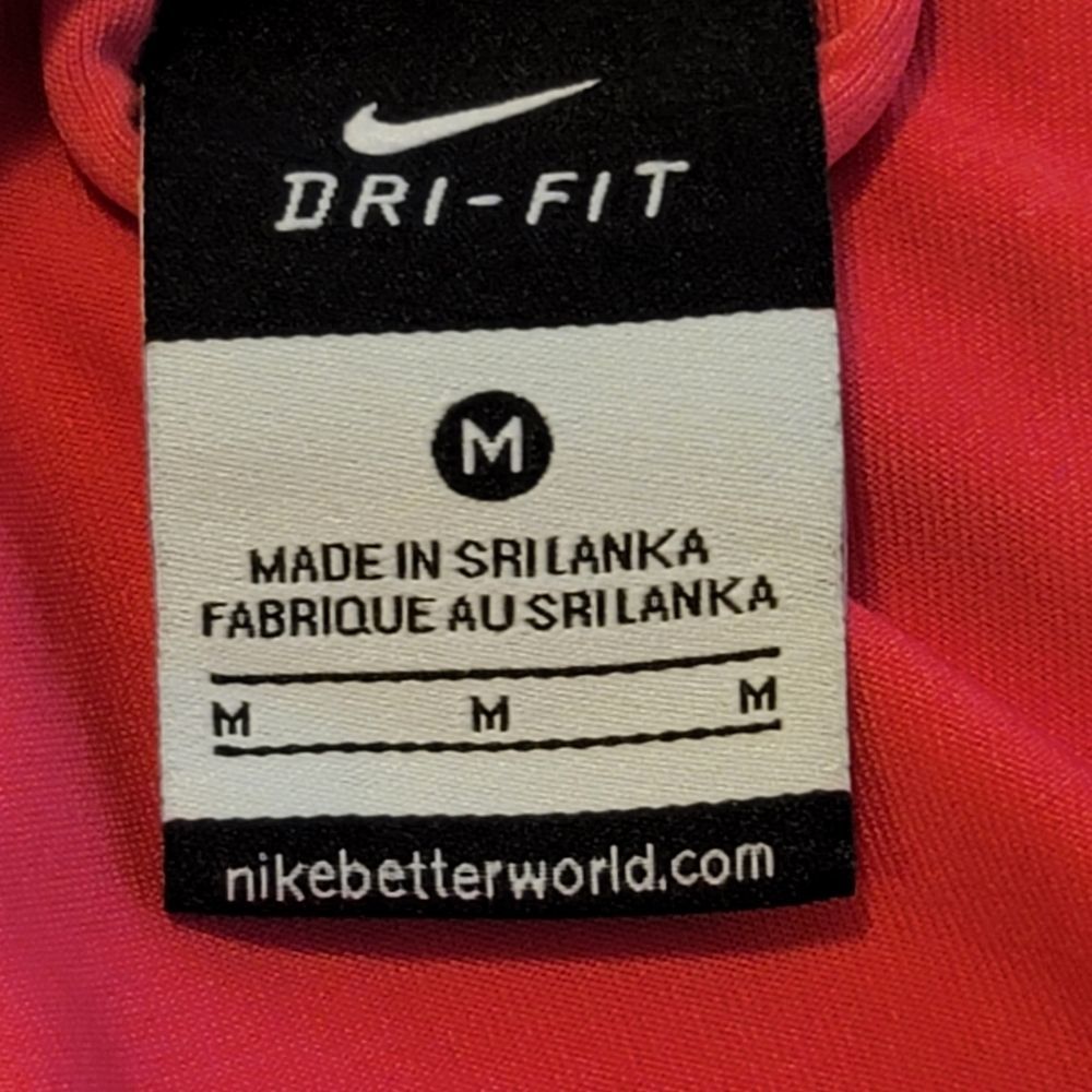 Nike pink dri-fit zip up jacket size M - Picture 5 of 7